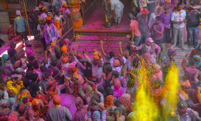 Holi in Mathura