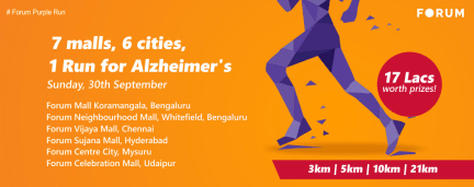 Forum Purple Run 2018 - Forum Centre City Mysuru