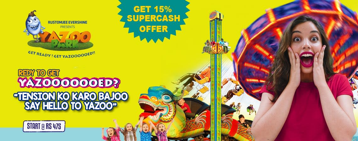 Yazoo Park - Amusement & Water Park in Virar Online Booking