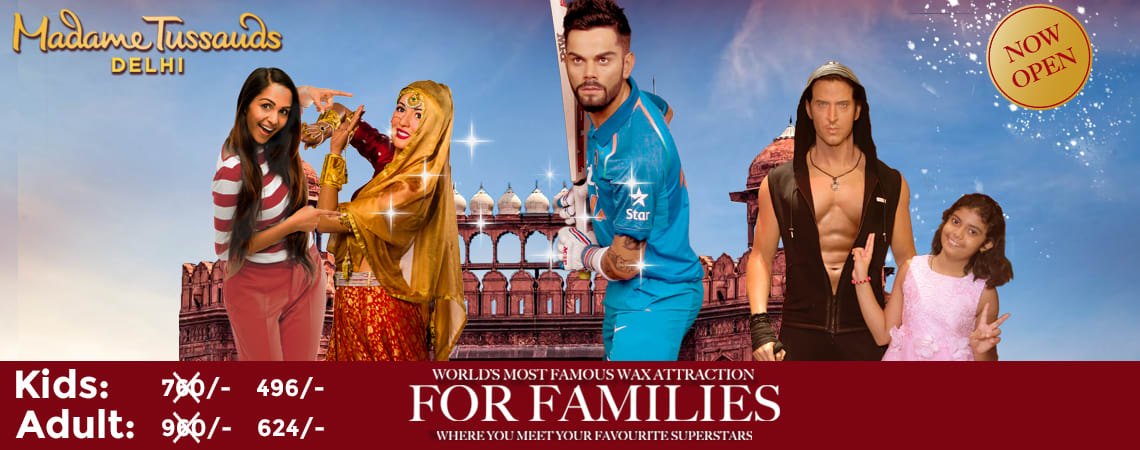 Madame Tussauds Delhi - Online Booking
